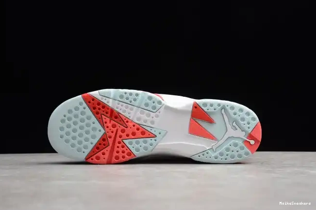 MaikeSneakers 442960-104 Mist 7 Jordan Air (GS) Retro Topaz 0518